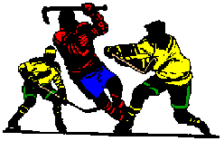 Hockey Players - Silhouettes