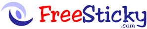 freesticky.com logo